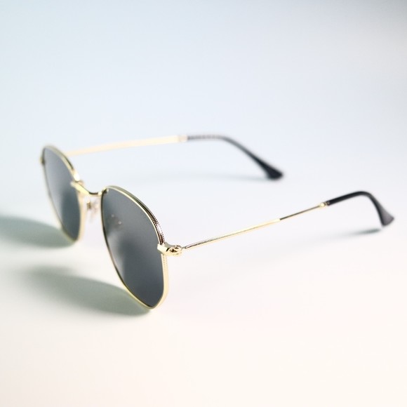 SOJOS Sunglasses SJ1072 C6 JL 51-21-149 retro gold frame slim N9 - Picture 4 of 9